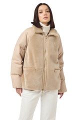 BOMBER IN SHEARLING SHEARLING + LANA
