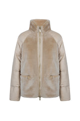BOMBER IN SHEARLING SHEARLING + LANA