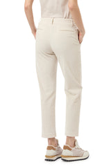 PANTALONE SLIM COTONE CASHMERE