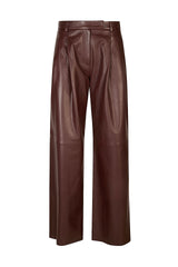 PANTALONE IN PELLE NAPPA