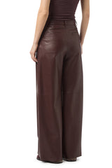 PANTALONE IN PELLE NAPPA