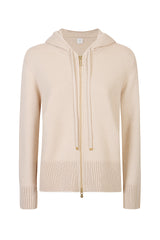 FULL ZIP TIPPING SWEATER