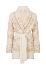 KIMONO IN MAGLIA CASHMERE JACQUARD