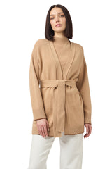 CARDIGAN CASHMERE CON TIPPING