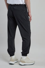 PLAIN POLYAMIDE ELASTANE TROUSERS