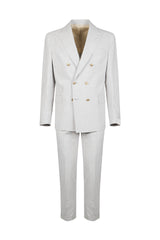 ABITO DOPPIOPETTO LANA COTONE SETA