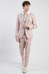 ABITO MONOPETTO LINO CASHMERE SETA