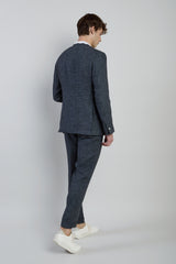 SINGLE-BREASTED LINEN SUIT