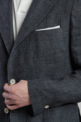 SINGLE-BREASTED LINEN SUIT
