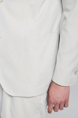 SINGLE-BREASTED SILK SUIT