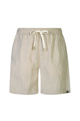 LINEN BERMUDA SHORTS