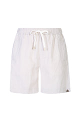 LINEN BERMUDA SHORTS