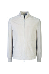 GIUBBINO SUEDE E MAGLIA