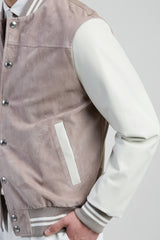 SUEDE AND NAPPA JACKET