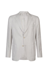 GIACCA MONOPETTO LINO CASHMERE SETA