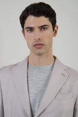 GIACCA MONOPETTO CASHMERE SETA LINO