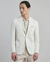 GIACCA MONOPETTO COTONE LINO