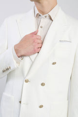 GIACCA DOPPIOPETTO LINO COTONE TENCEL