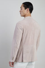 GIACCA MONOPETTO SUEDE NAPPIZZATO