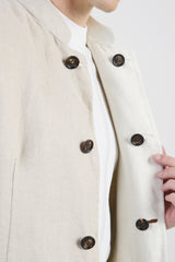 GIACCA REVERSIBILE LINO