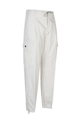 STRETCH COTTON TROUSERS