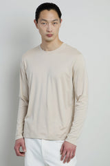 T-SHIRT GIROCOLLO MODAL COTONE