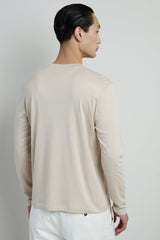 T-SHIRT GIROCOLLO MODAL COTONE