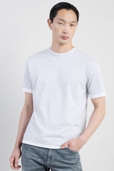 T-SHIRT GIROCOLLO COTONE JERSEY