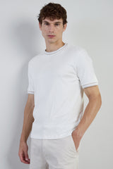 GIZA CREW NECK COTTON T-SHIRT