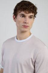 GIZA CREW NECK COTTON T-SHIRT