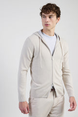 MAGLIA FULL ZIP CASHMERE