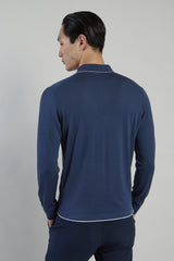 POLO IN MAGLIA LANA 14 MICRON