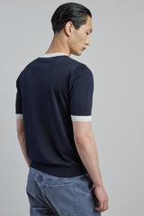 MAGLIA GIROCOLLO COTONE