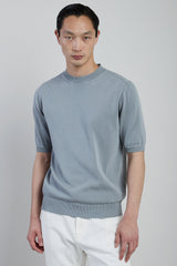 MAGLIA GIROCOLLO COTONE