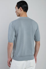 MAGLIA GIROCOLLO COTONE