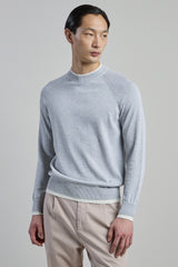 MAGLIA GIROCOLLO COTONE
