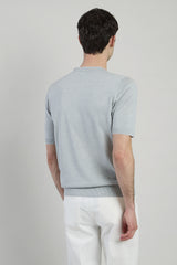 CREW NECK LINEN AND COTTON SWEATER