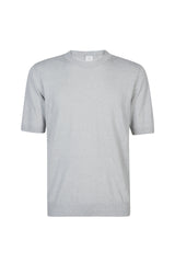 CREW NECK LINEN AND COTTON SWEATER