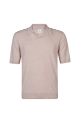 POLO IN MAGLIA LINO E COTONE