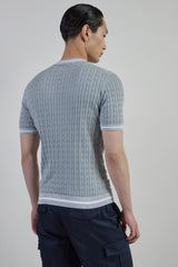 MAGLIA GIROCOLLO COTONE SEA ISLAND