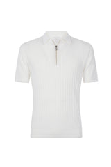 MAGLIA MEZZA ZIP COTONE SEA ISLAND