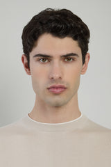 SEA ISLAND CREW NECK COTTON SWEATER