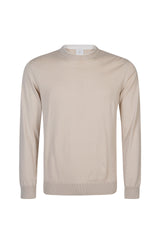 SEA ISLAND CREW NECK COTTON SWEATER
