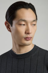 CREW NECK MERINO SILK SWEATER