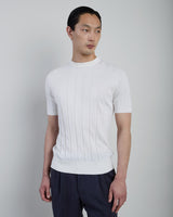 MAGLIA GIROCOLLO COTONE SETA CASHMERE