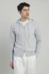 FULL ZIP CASHMERE SWEATER