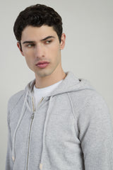FULL ZIP CASHMERE SWEATER
