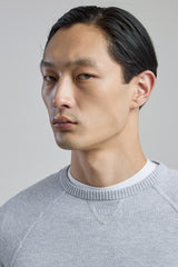 MAGLIA GIROCOLLO COTONE