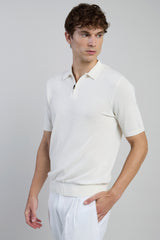 MAGLIA MEZZA ZIP COTONE