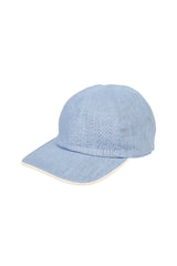 CAPPELLO LINO COTONE E SUEDE